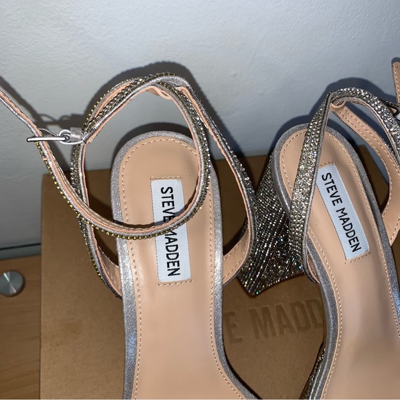 Lessa Rhinestone Steve Madden Heels Women’s Size 9.5 - Picture 8 of 10